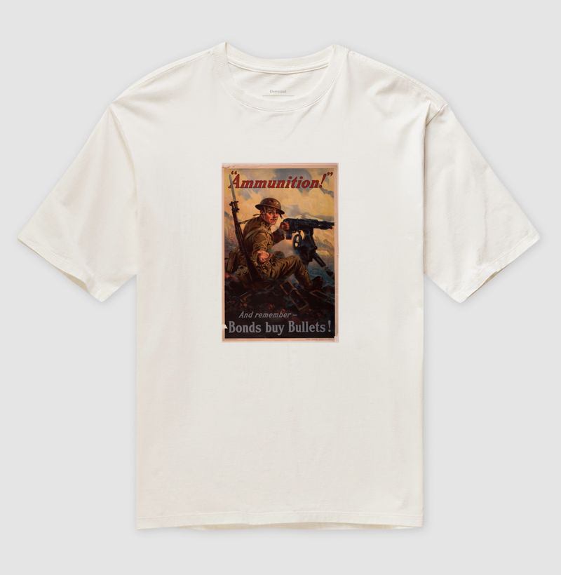 Camiseta Bonds Buy Bullets — 1918 - Imagem 5