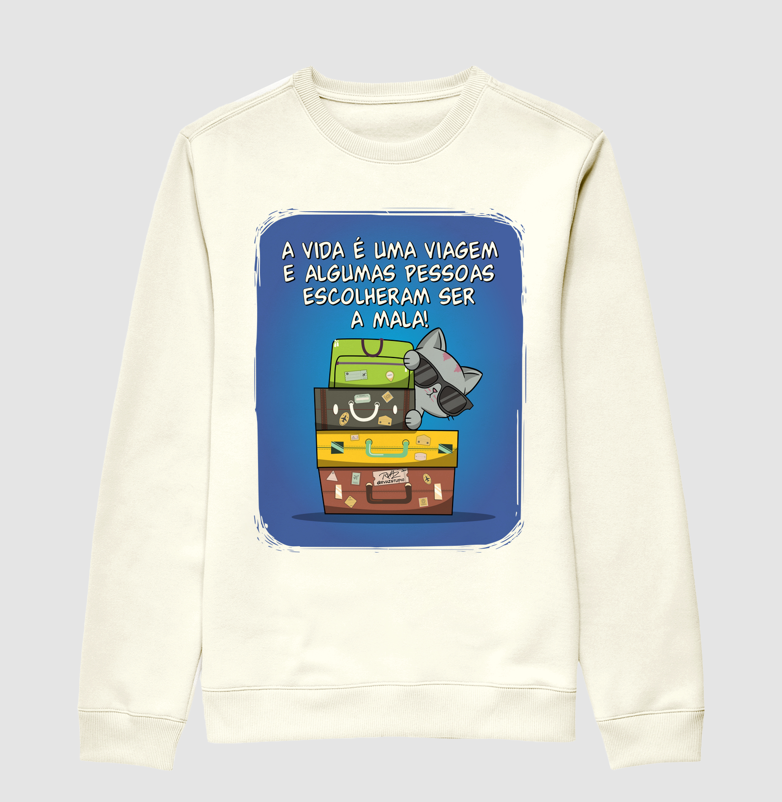 Camiseta Gato Sincero Mala - Imagem 2