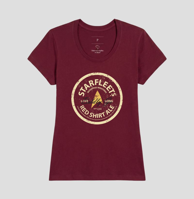 Camiseta Starfleet's Red Shirt Ale - Imagem 13