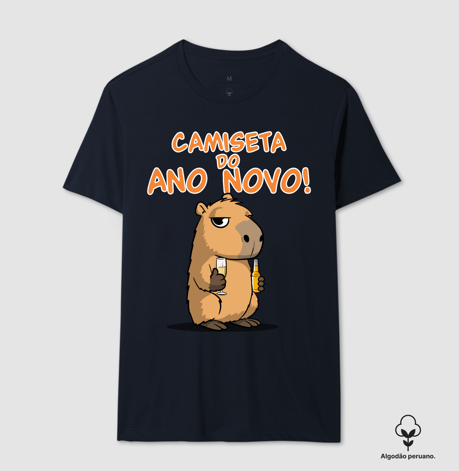 Camiseta Capivara Ano Novo - Imagem 7