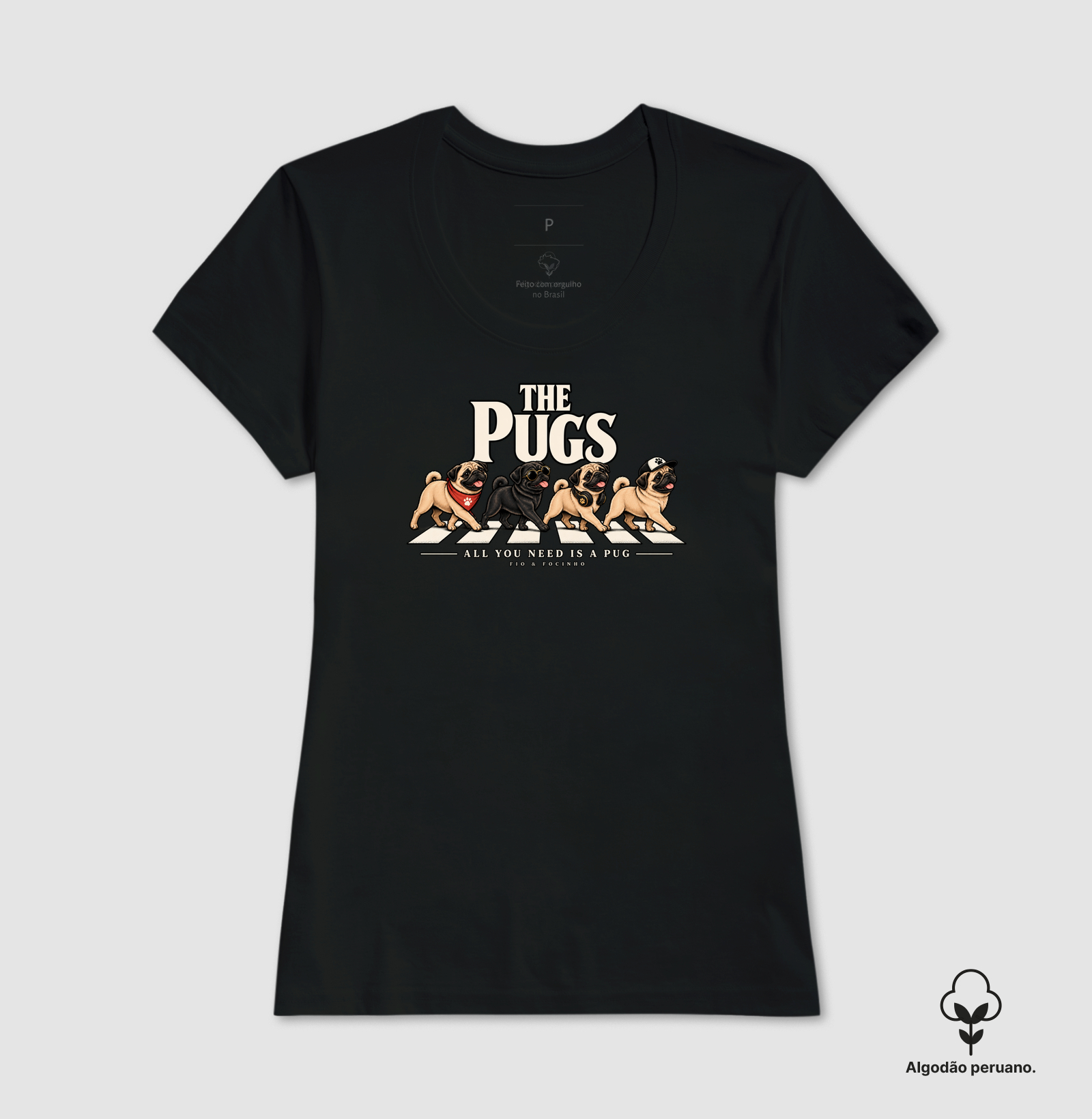 Camiseta Pug / Pet Lovers | The Pugs - Imagem 6