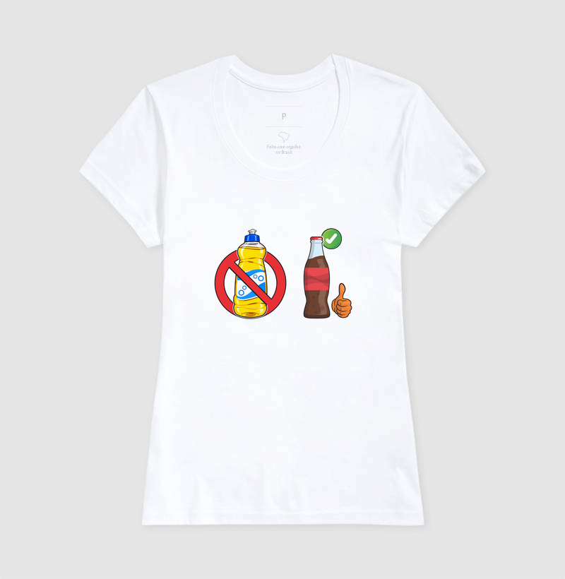 Camiseta Refri Sim em Algodão - Imagem 8