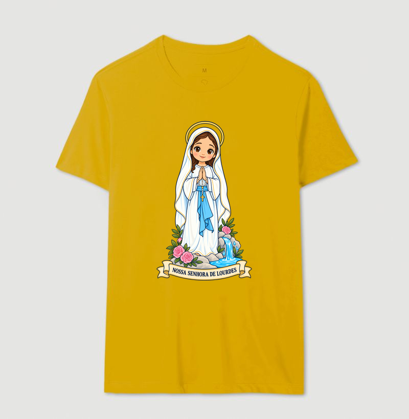 Nossa Senhora de Lourdes estilo chibi - Imagem 12