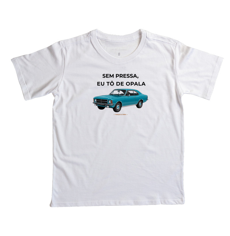 Sem pressa, eu tô de Opala - azul claro - Imagem 6