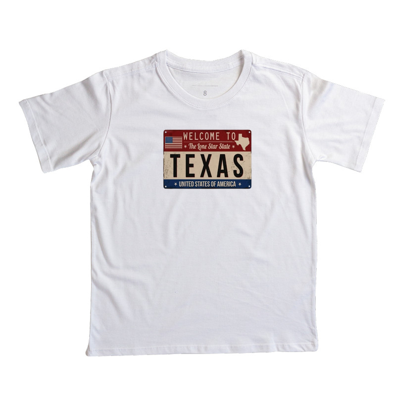 Texas (placa envelhecida) - Imagem 2