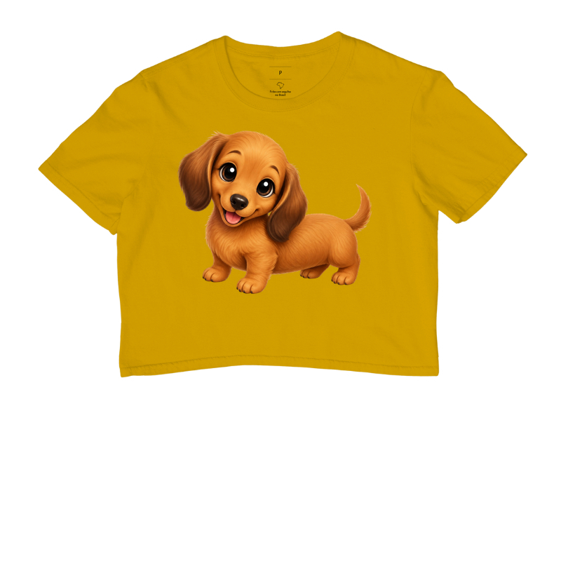 Dachshund Marrom - Desenho Animado - Imagem 8