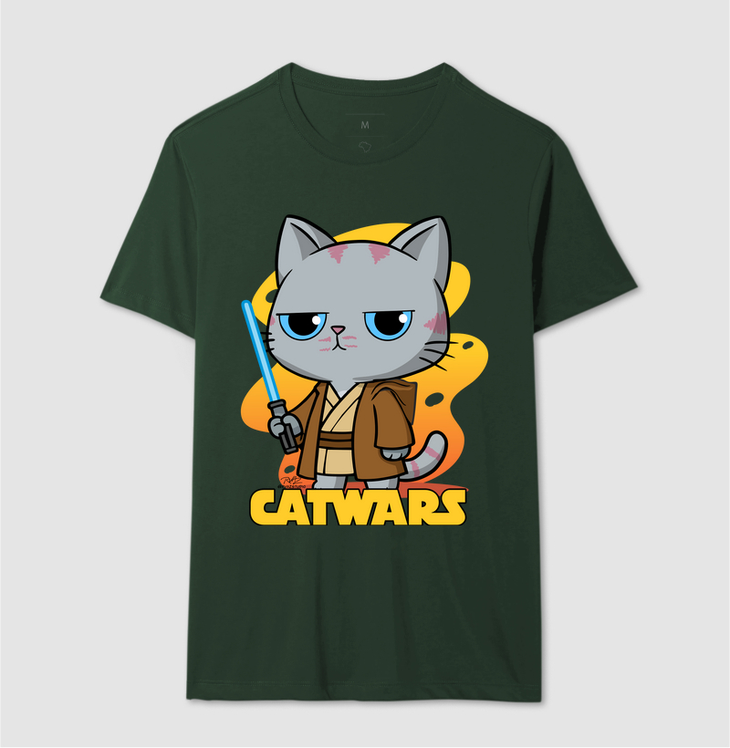 Camiseta Gato Sincero Jedi - Imagem 12