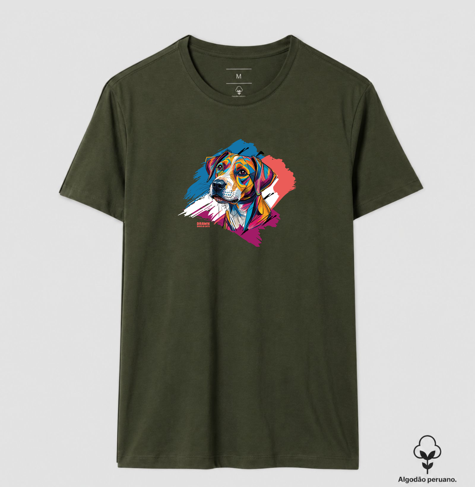 Cachorro fundo colorido - Imagem 9