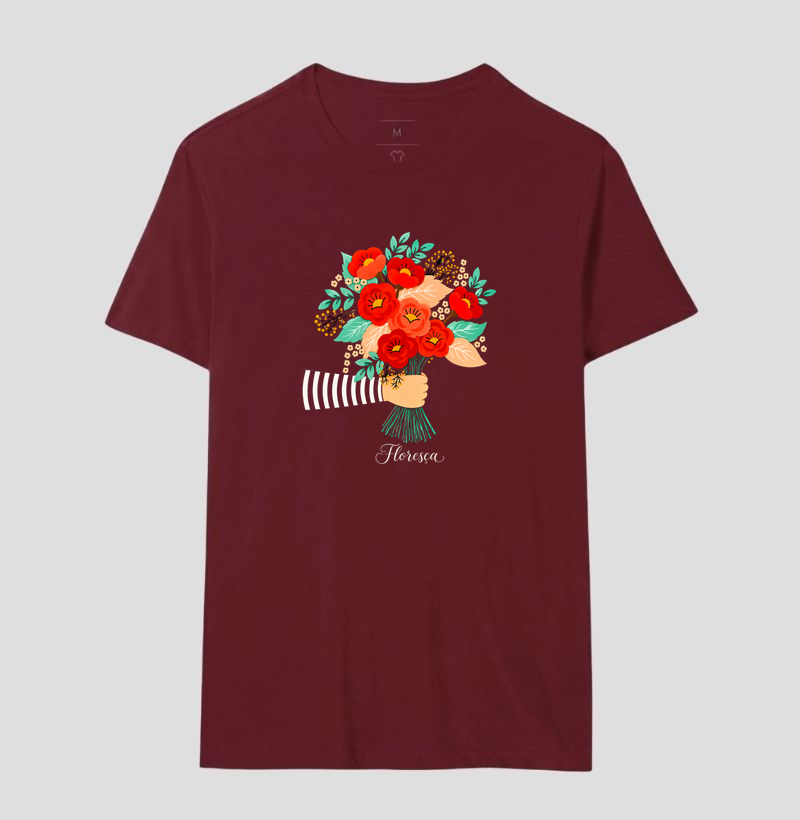 Camiseta Buquê de flores - Imagem 18