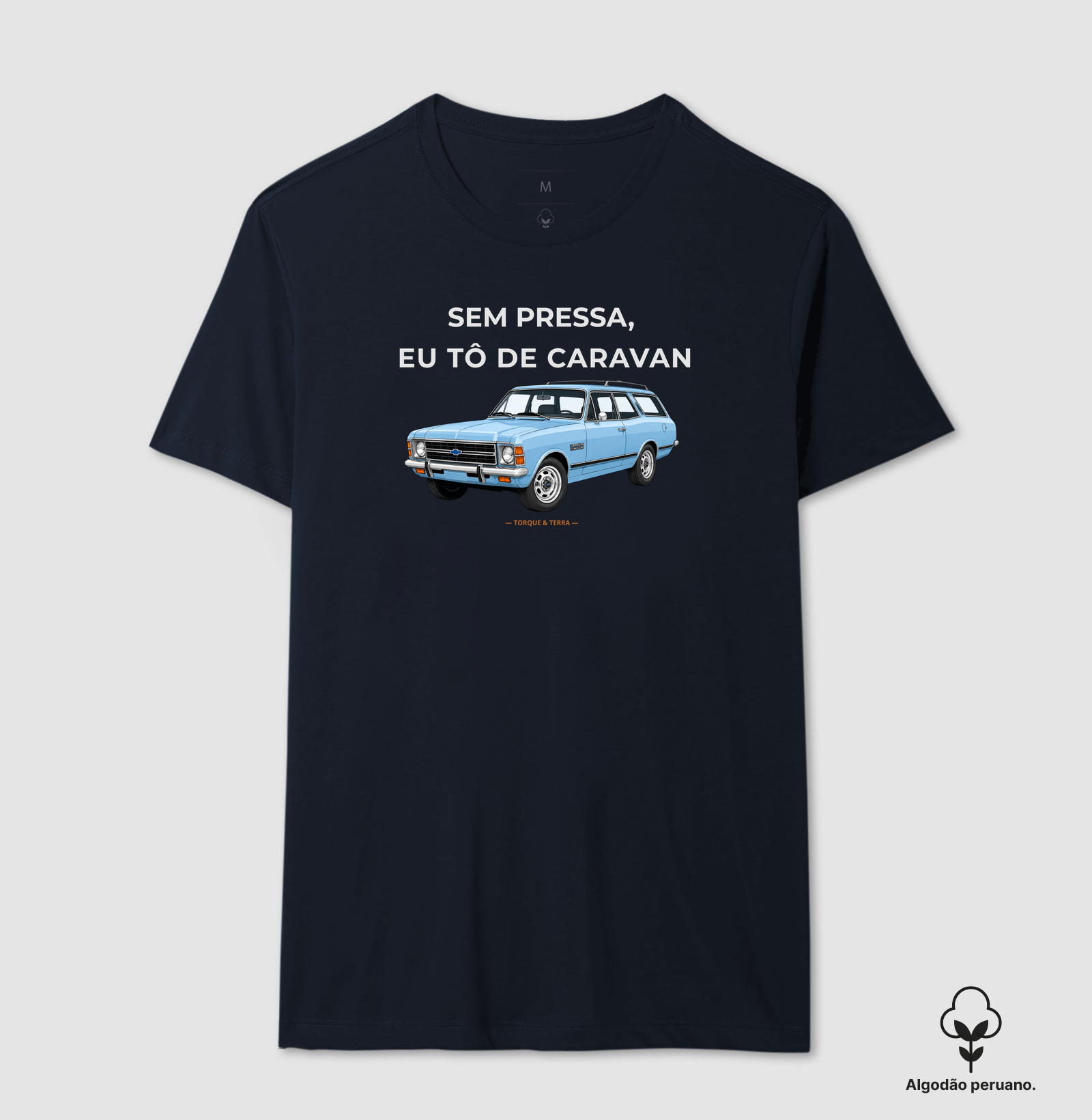 Sem pressa, eu tô de Caravan - azul claro - Imagem 7