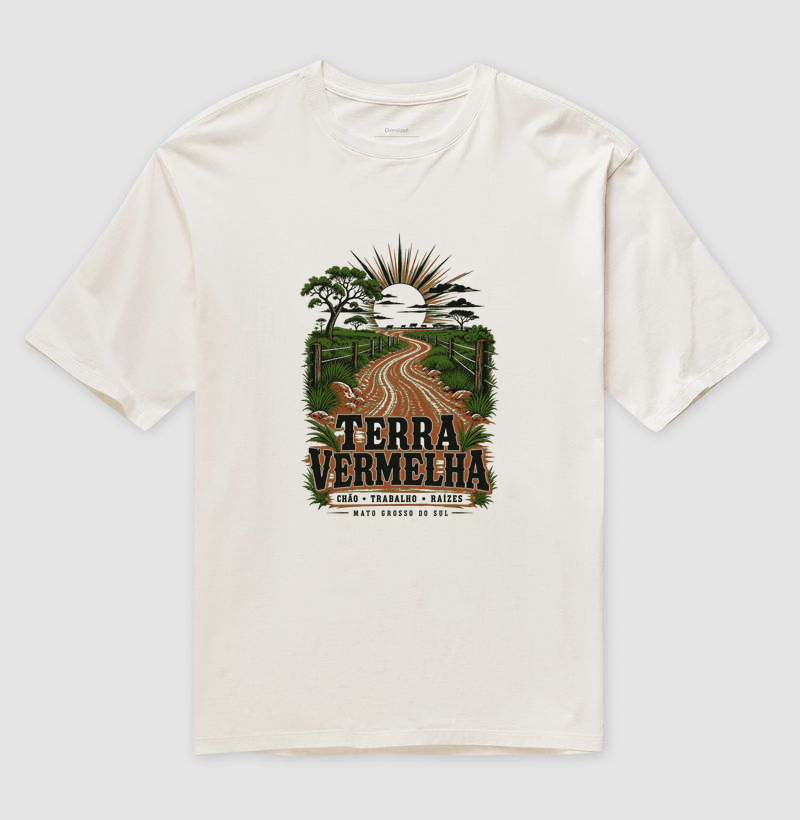 Camiseta Terra Vermelha - Imagem 4