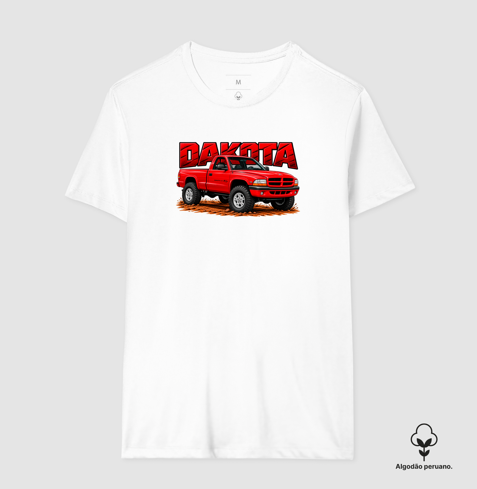Camiseta em algodão peruano Dakota - Imagem 7