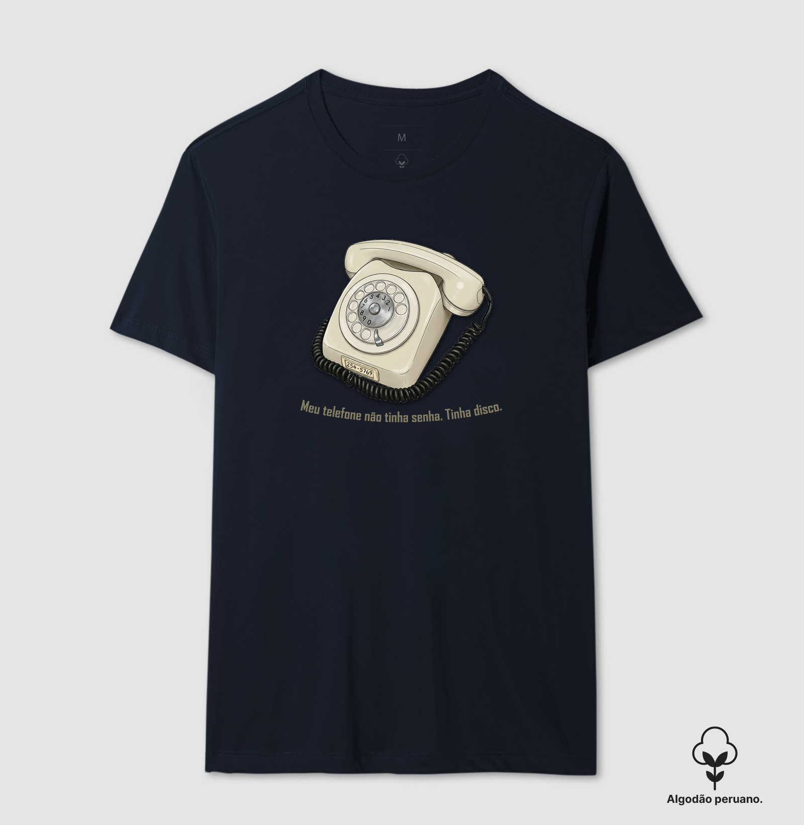 Camiseta Vintage Telefone Disco - Imagem 7