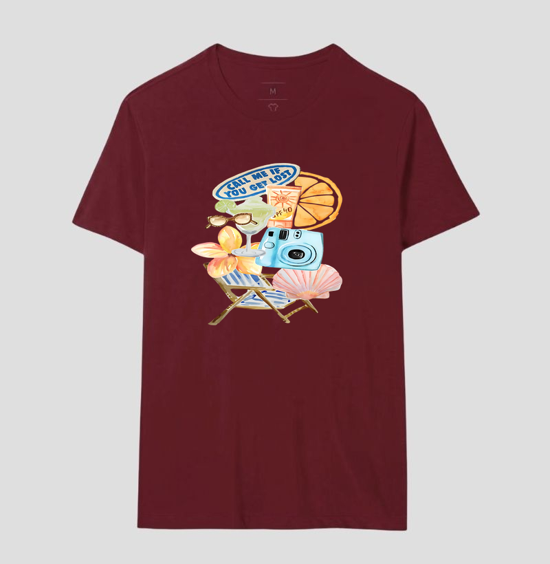 Camiseta Algodão Premium - Call Me - Imagem 18