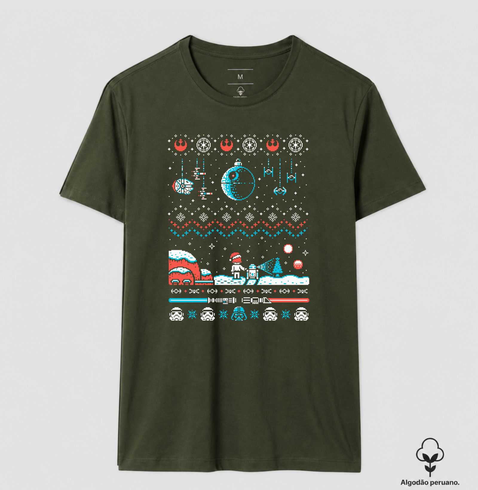Natal Galáctico Pixel Art - Imagem 4