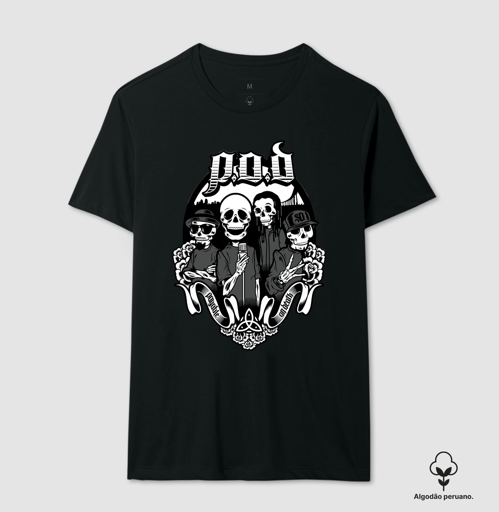 Camiseta Premium - P.O.D. (Payable on Death) - Imagem 2
