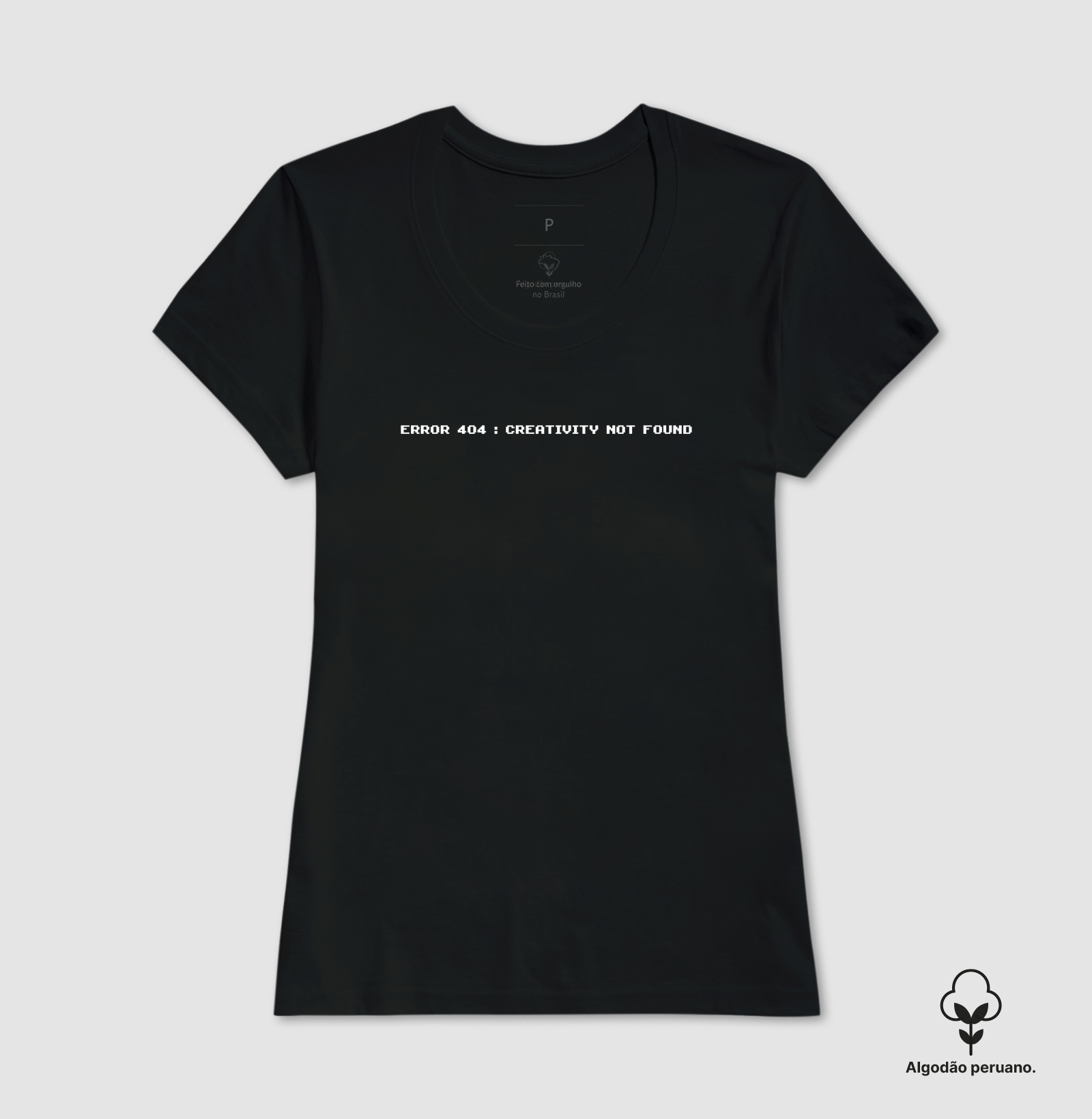 Camiseta - "Creativity not found" - Imagem 4