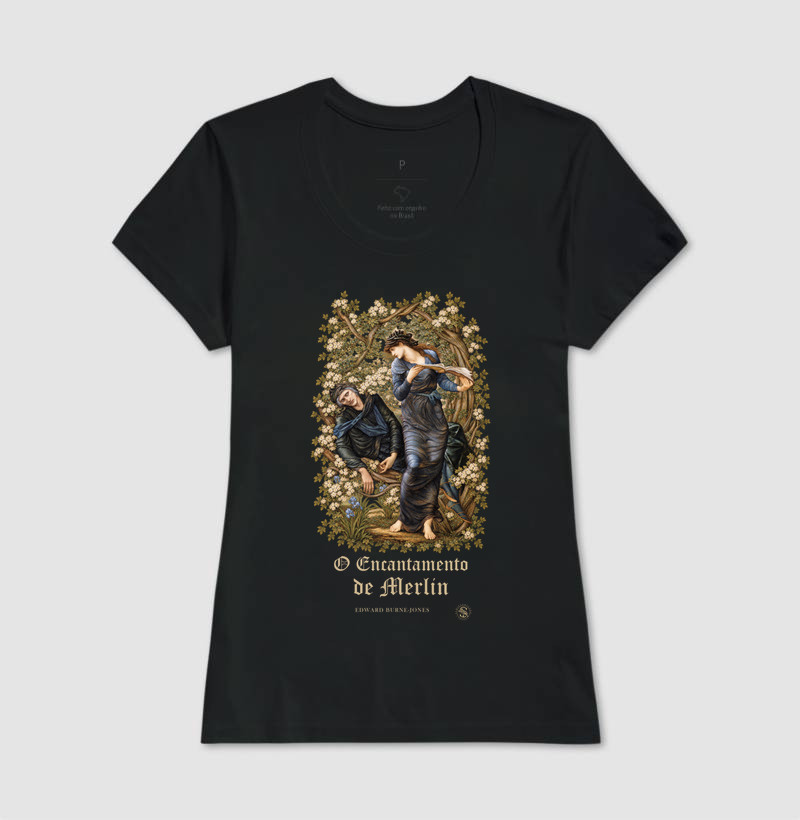 O Encantamento de Merlin — Edward Burne-Jones - Imagem 3