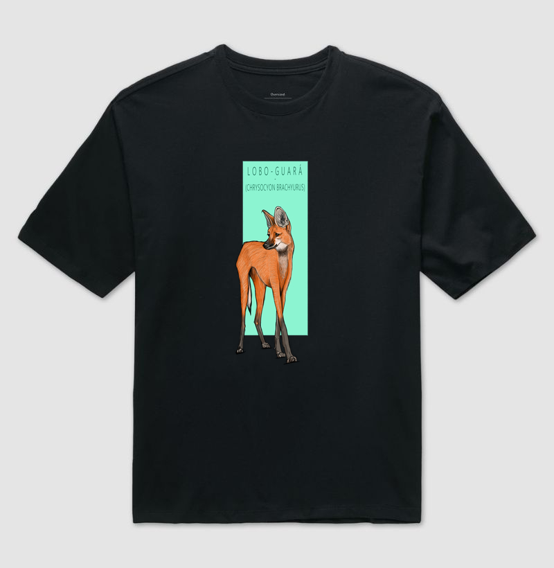 Camiseta Oversized Lobo-guará - Imagem 2