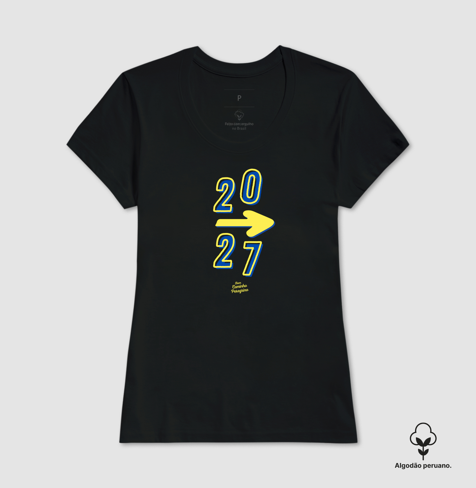 Camiseta 2027 no Caminho | Ano Santo Compostelano - Imagem 4