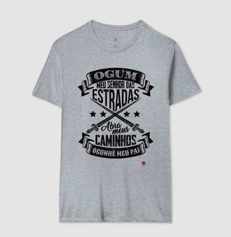 Camiseta Umbanda Orixá Ogum - Abra meus caminhos - Imagem 8