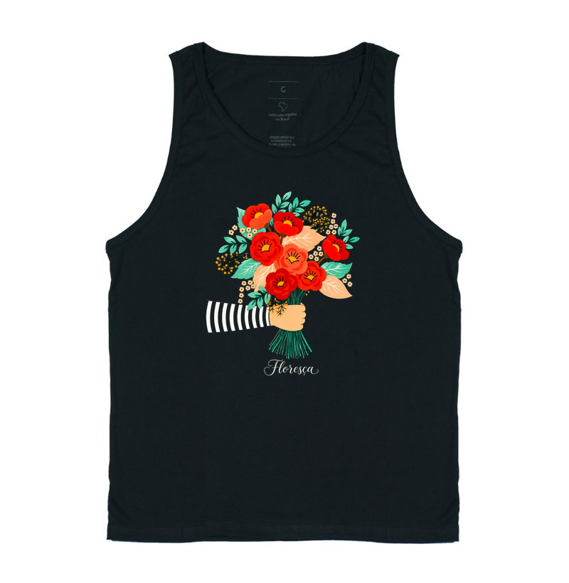 Camiseta Buquê de flores - Imagem 3