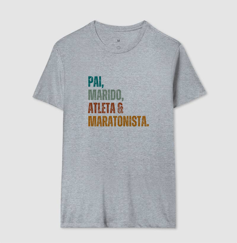 Camiseta Corrida - Pai, Marido, Atleta e Maratonista - Imagem 8