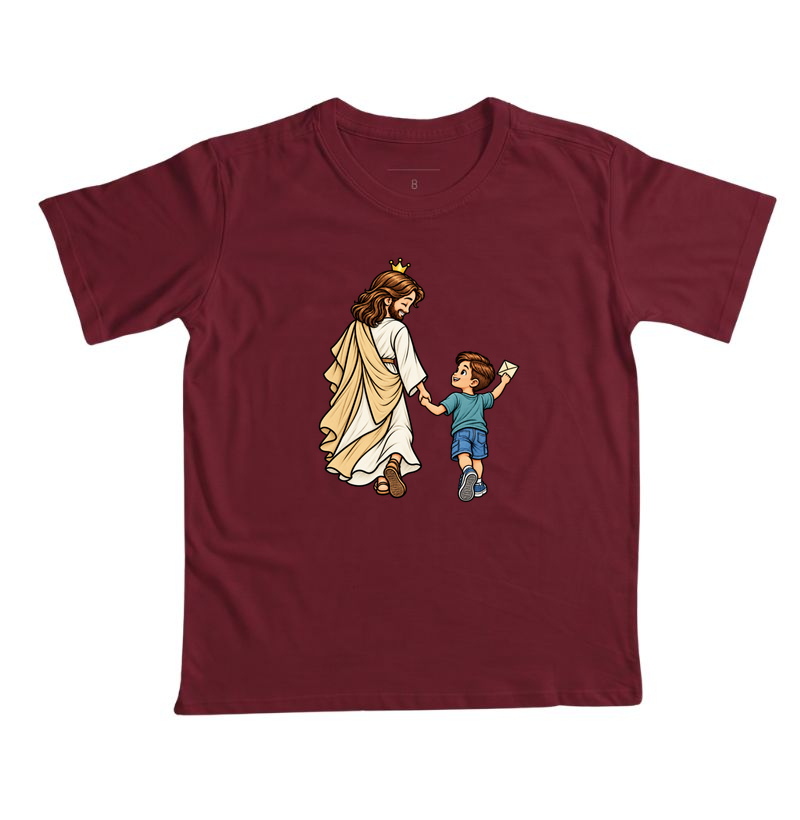 Camiseta Infantil Caminhando Juntos - Menino - Imagem 6