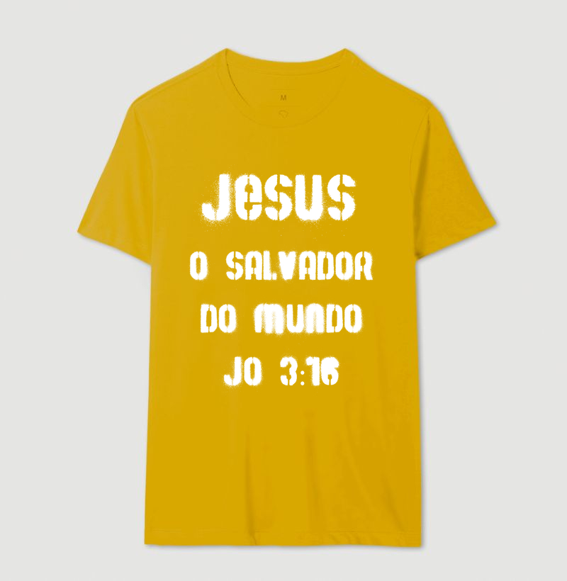Camiseta Cristã O Salvador do Mundo - Imagem 14