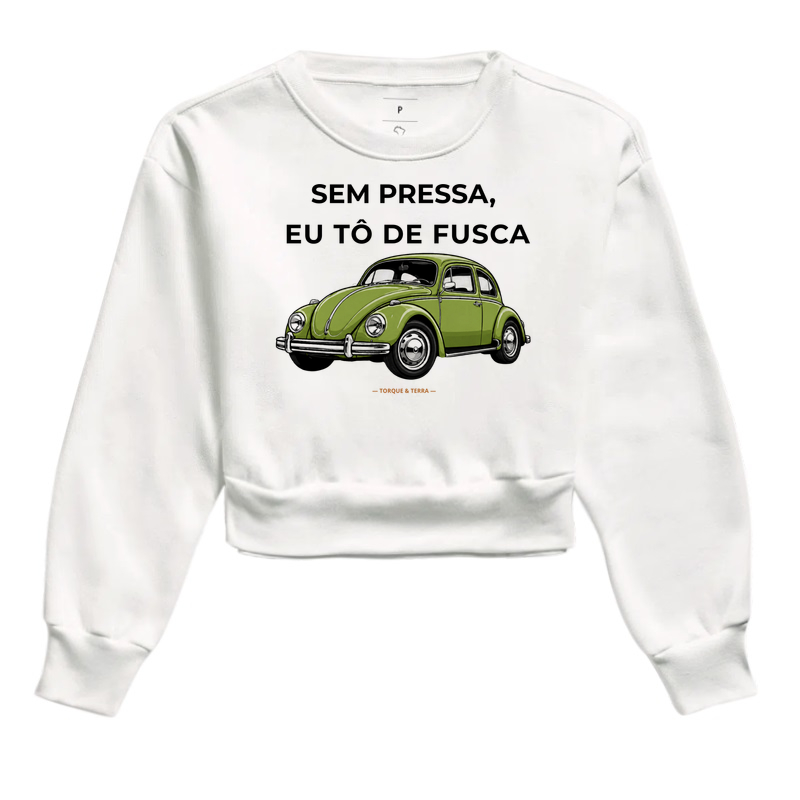 Sem pressa, eu tô de fusca - Verde - Imagem 3