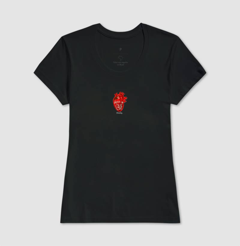 Abide in Love preta - Imagem 3