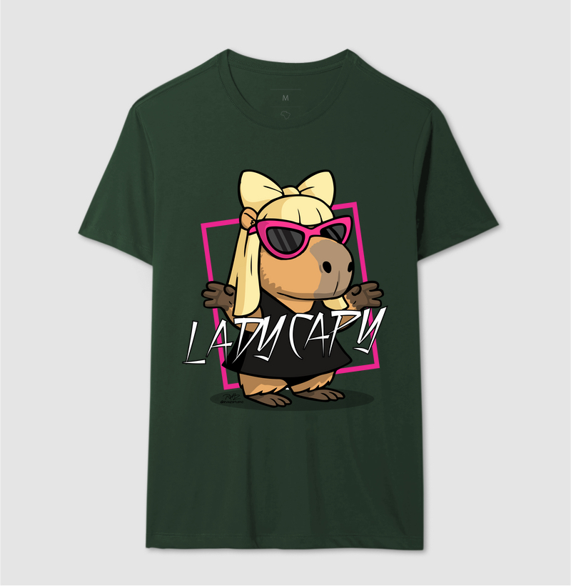Camiseta Capivara Lady Capy - Imagem 12