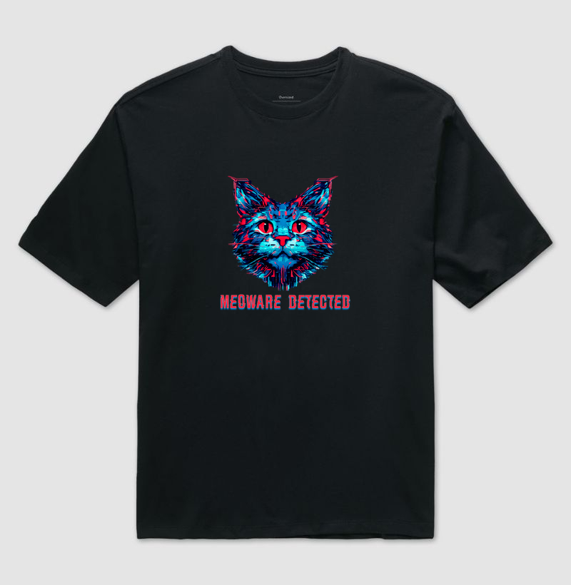 Camiseta - "Meoware Detected" - Imagem 2