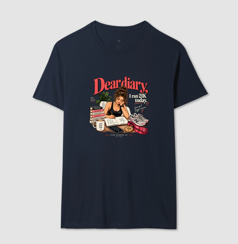 Camiseta Corrida - Dear Diary, I Ran 21k Today - Imagem 6