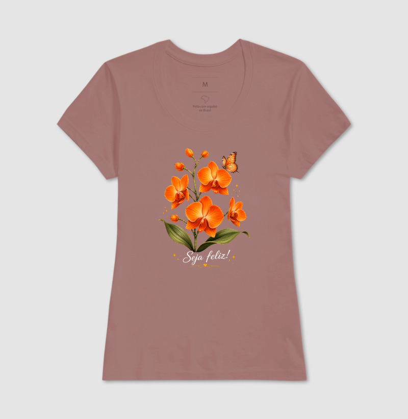 Camiseta Seja Feliz - Imagem 17