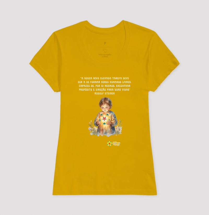 Camiseta Jasmim Manga - Imagem 15