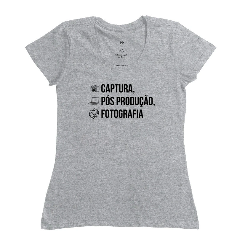Camiseta captura, pós produção, fotografia - Imagem 7