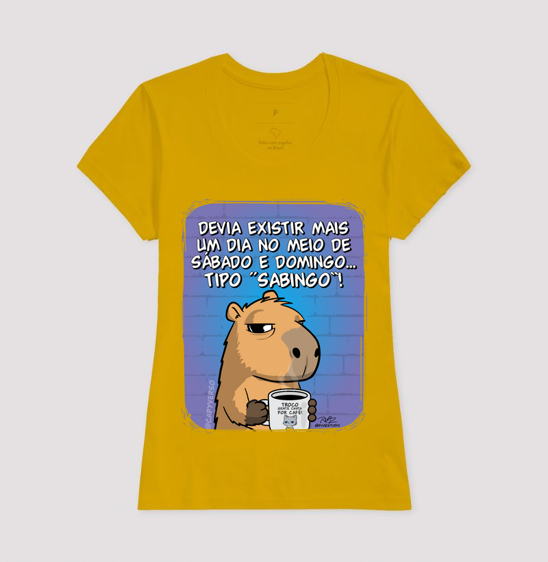 Camiseta Capivara Sabingo - Imagem 15