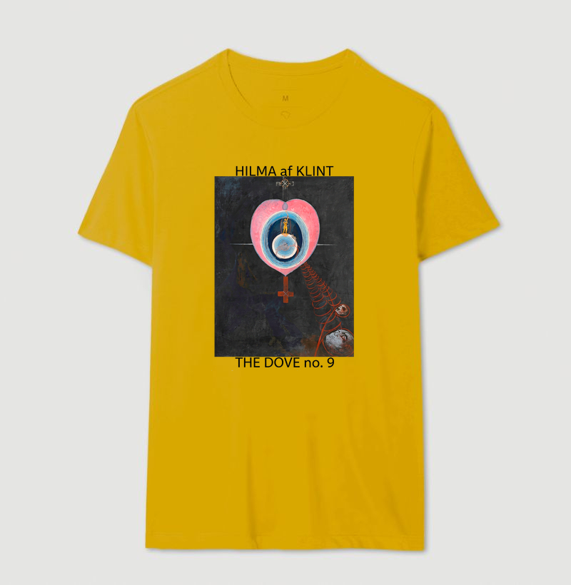 Camiseta Hilma Af Klint The Dove No 9  - Imagem 8