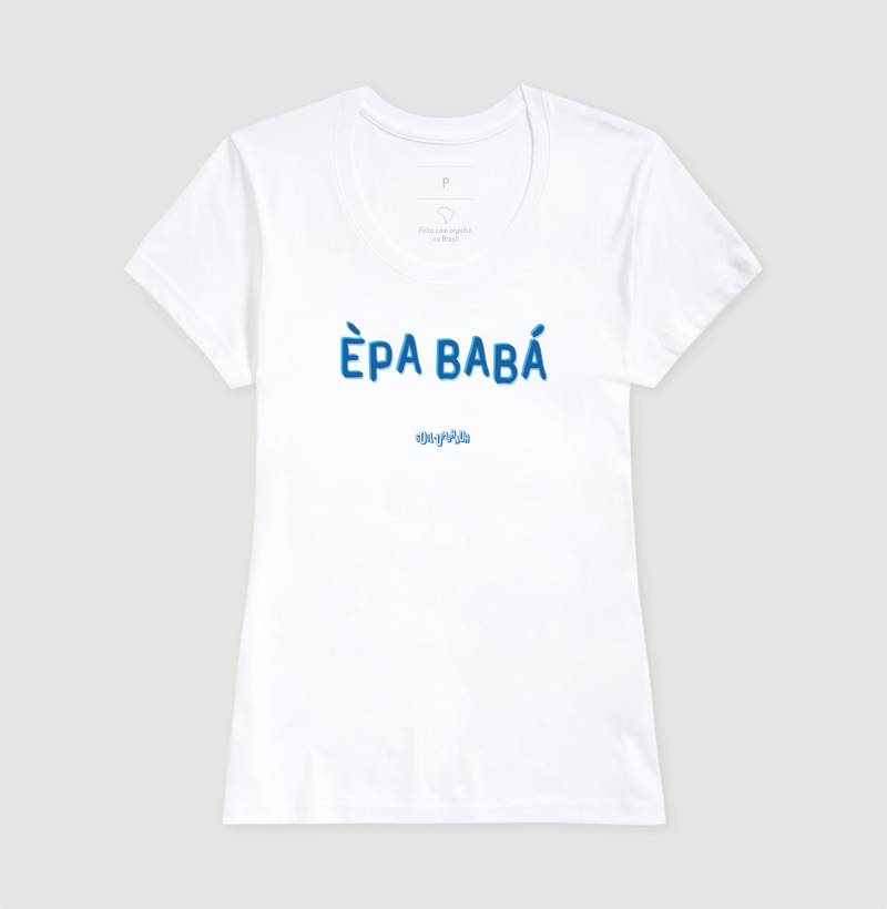 camiseta OXALÁ saudação feminina - Imagem 2