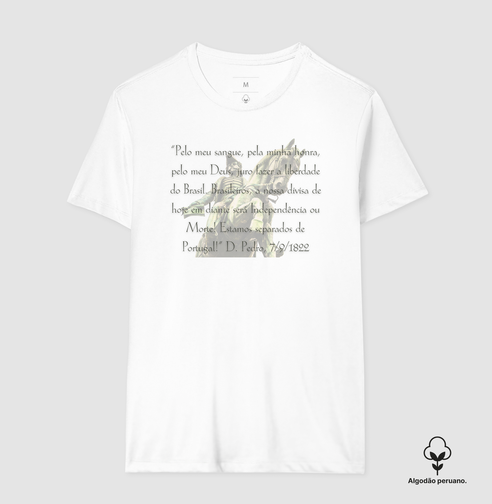 Camiseta Algodão Independência ou Morte - Imagem 6