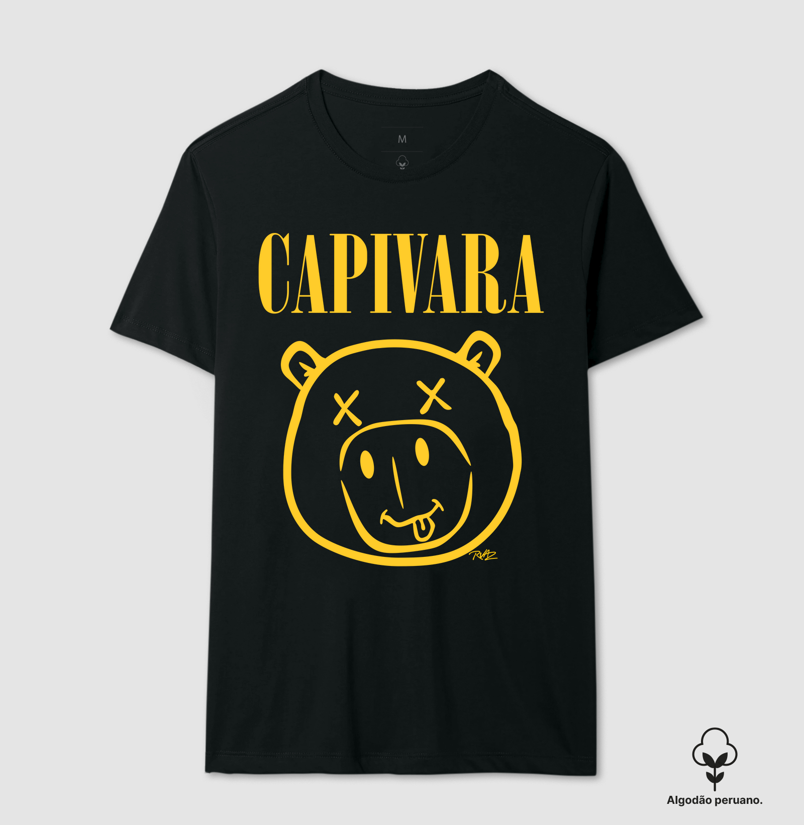 Camiseta Capivara Grunge - Imagem 3