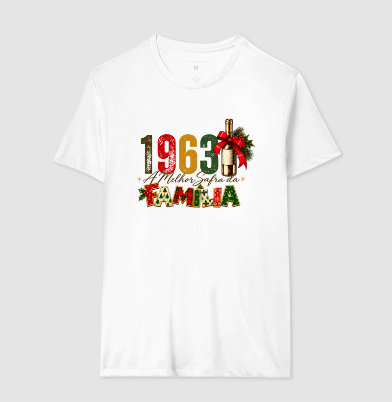 Camiseta Algodão Peruano A Melhor Safra da Família 1963 - Imagem 2
