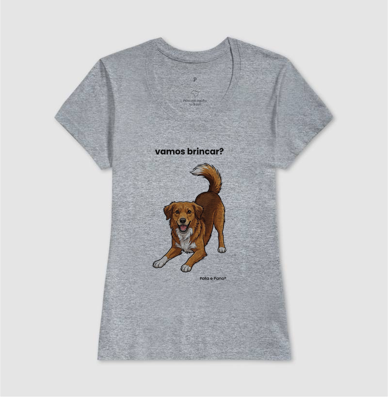 CAMISETA NOSSO MASCOTE BRINCAR - Imagem 9