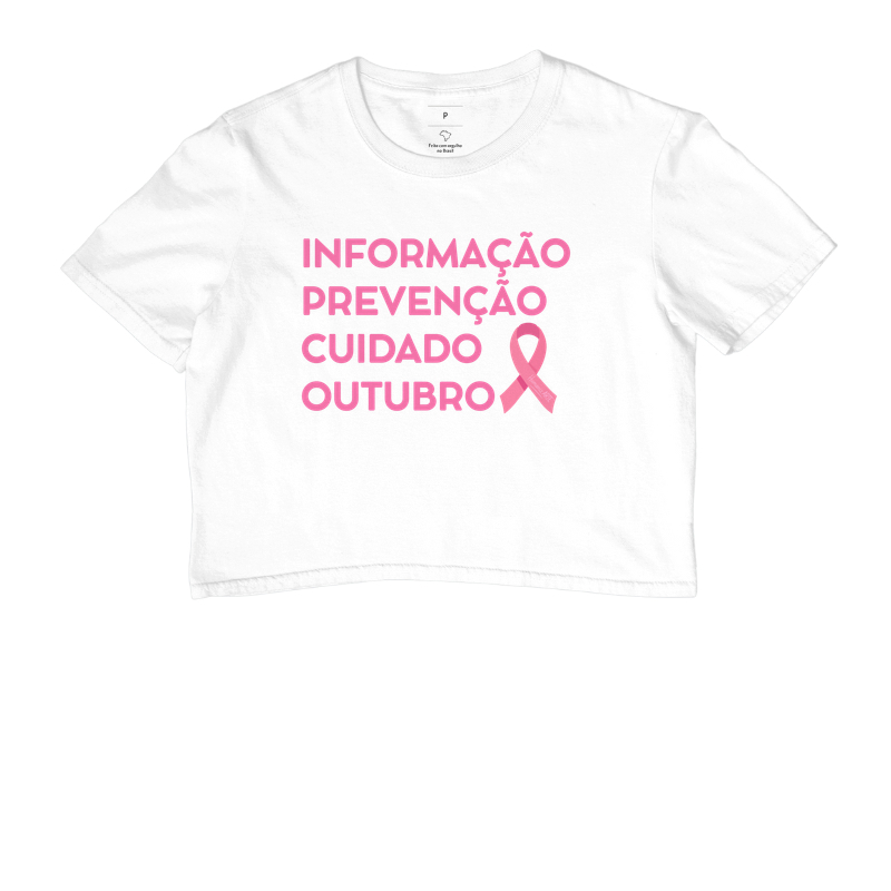 Informação, Prevenção, Cuidado, OUTUBRO ROSA Cropped - Imagem 3
