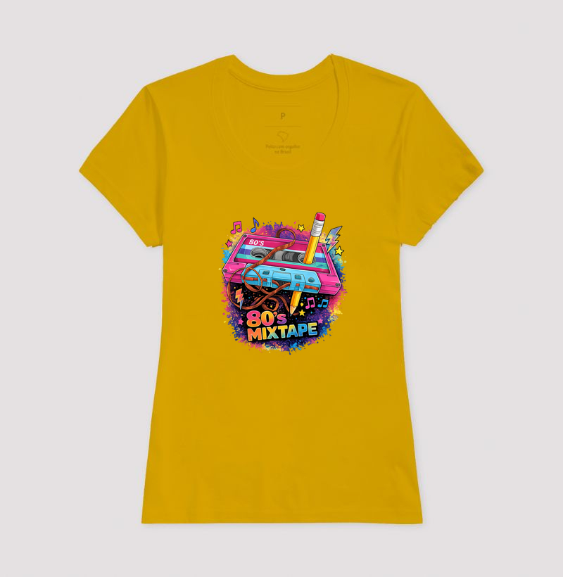 Camiseta Mix Tape Retro - Imagem 15