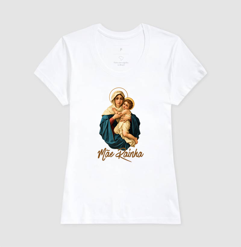 Camiseta Católica Mãe Rainha de Schoenstatt - Imagem 5