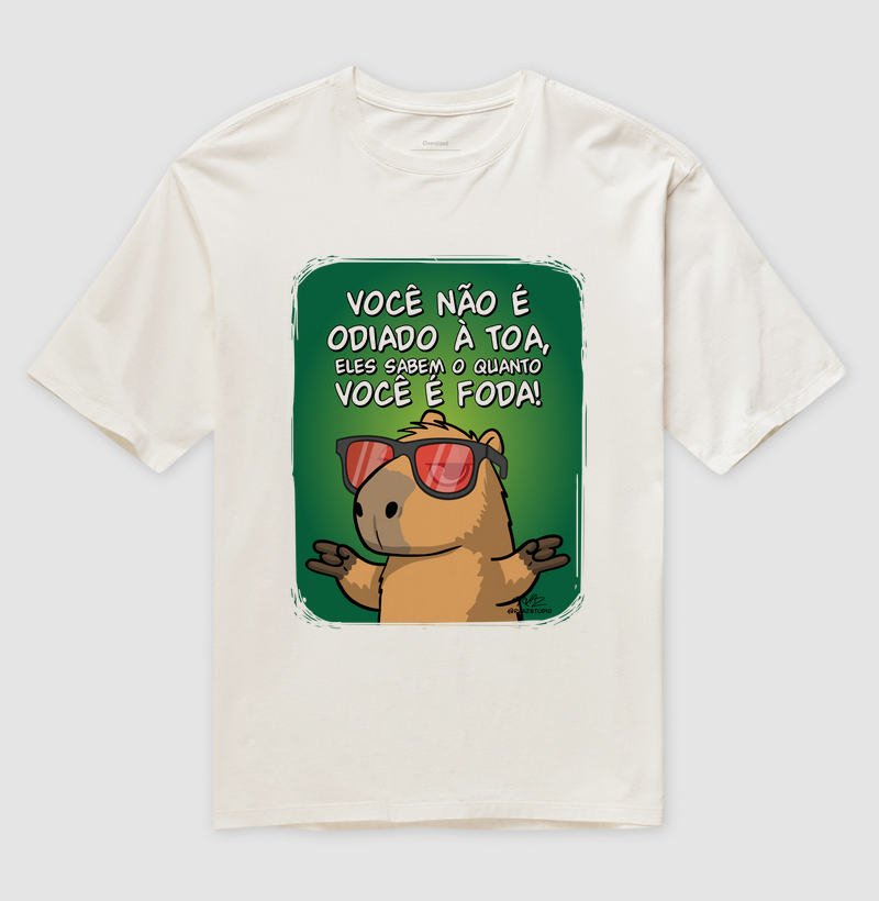Camiseta Capivara Você é Foda - Imagem 4
