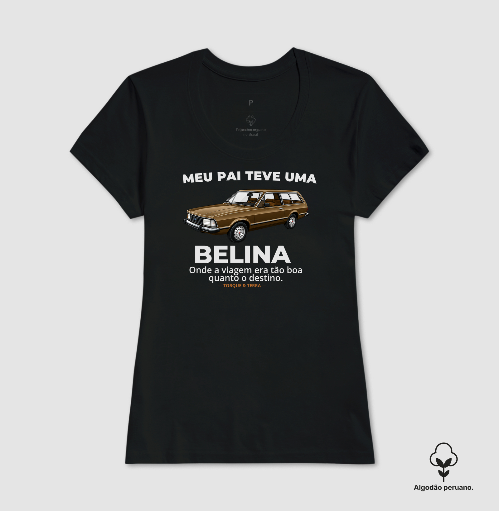 Meu pai teve uma - BELINA - marrom dourado - Imagem 7