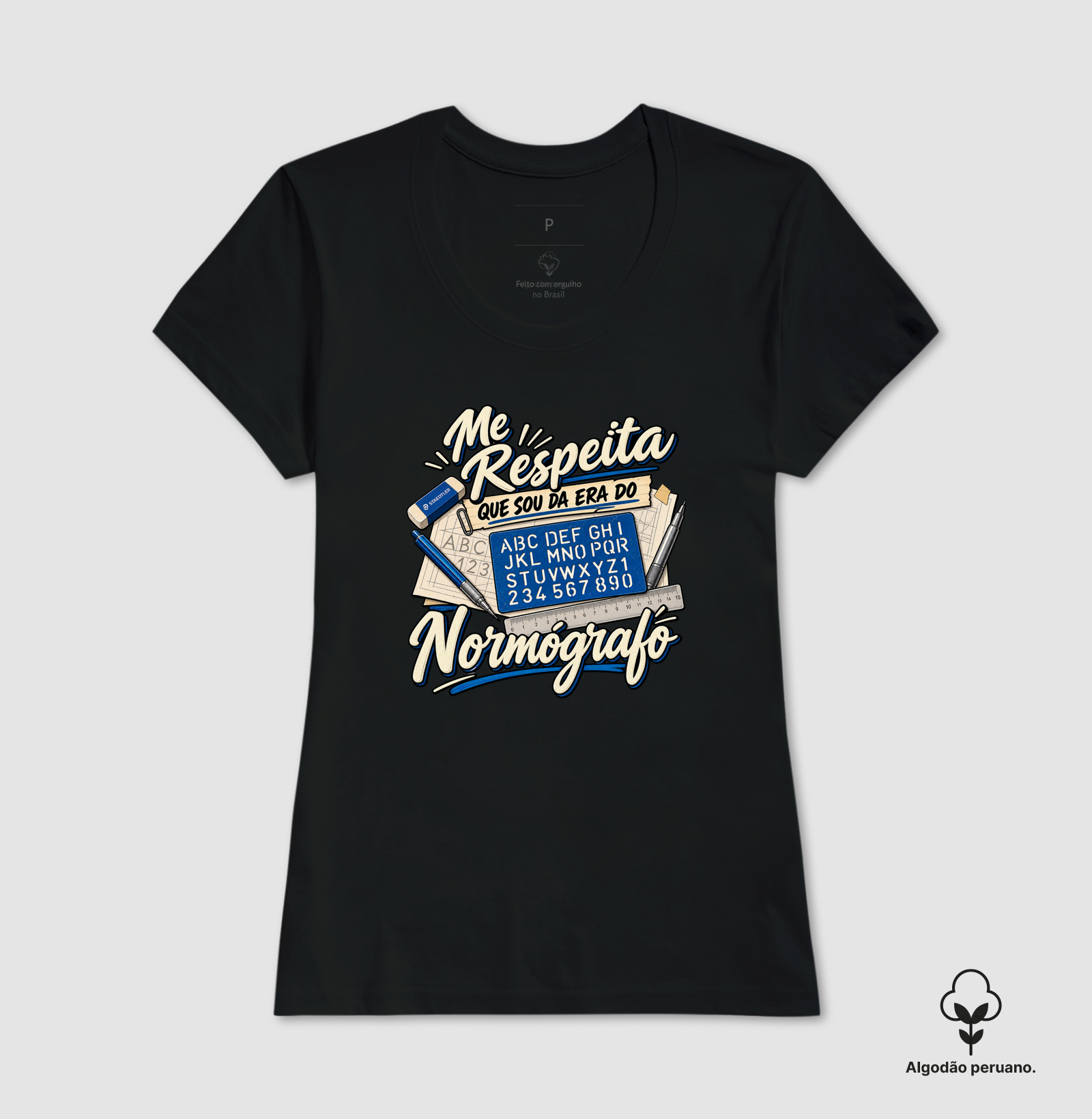 Me Respeita Sou da Era do Normógrafo - Imagem 4